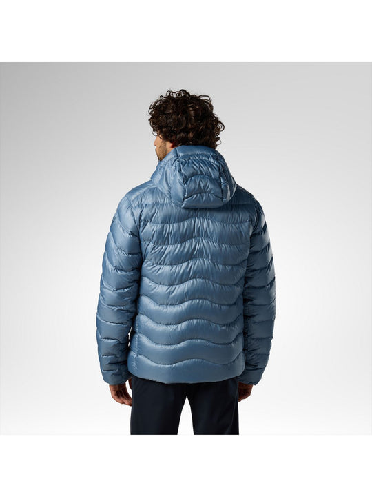 Kurtka puchowa męska ROSSIGNOL M Verok Down Hoodie Jacket niebieska
