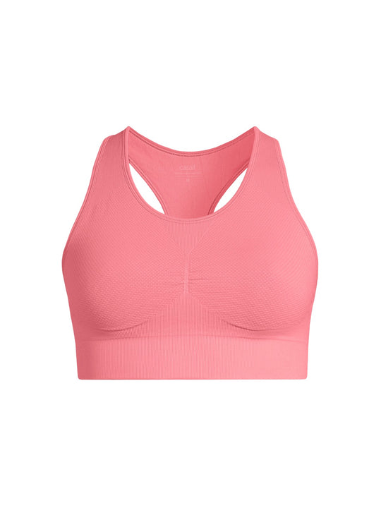 Top treningowy Casall Seamless Soft Sports Bra różowy - Adventure
