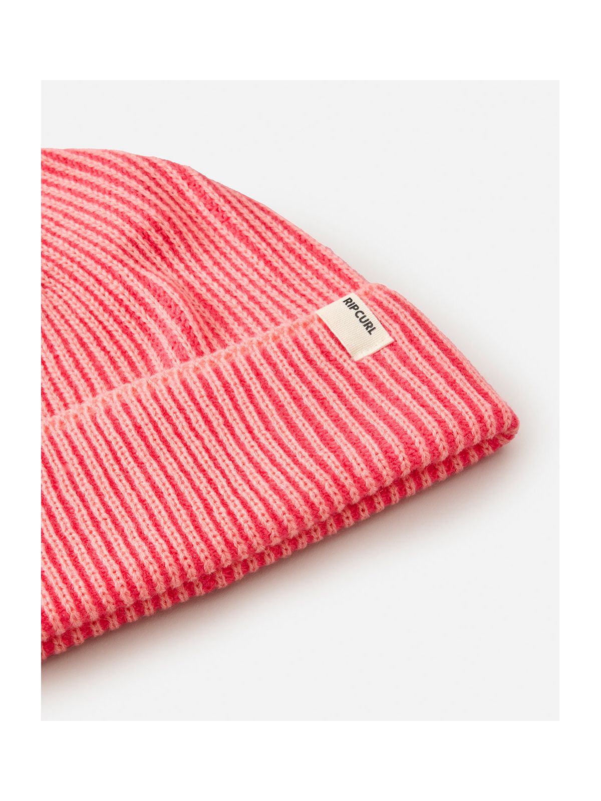 Czapka RIP CURL 2 TONE RIBBED REG BEANIE różowa