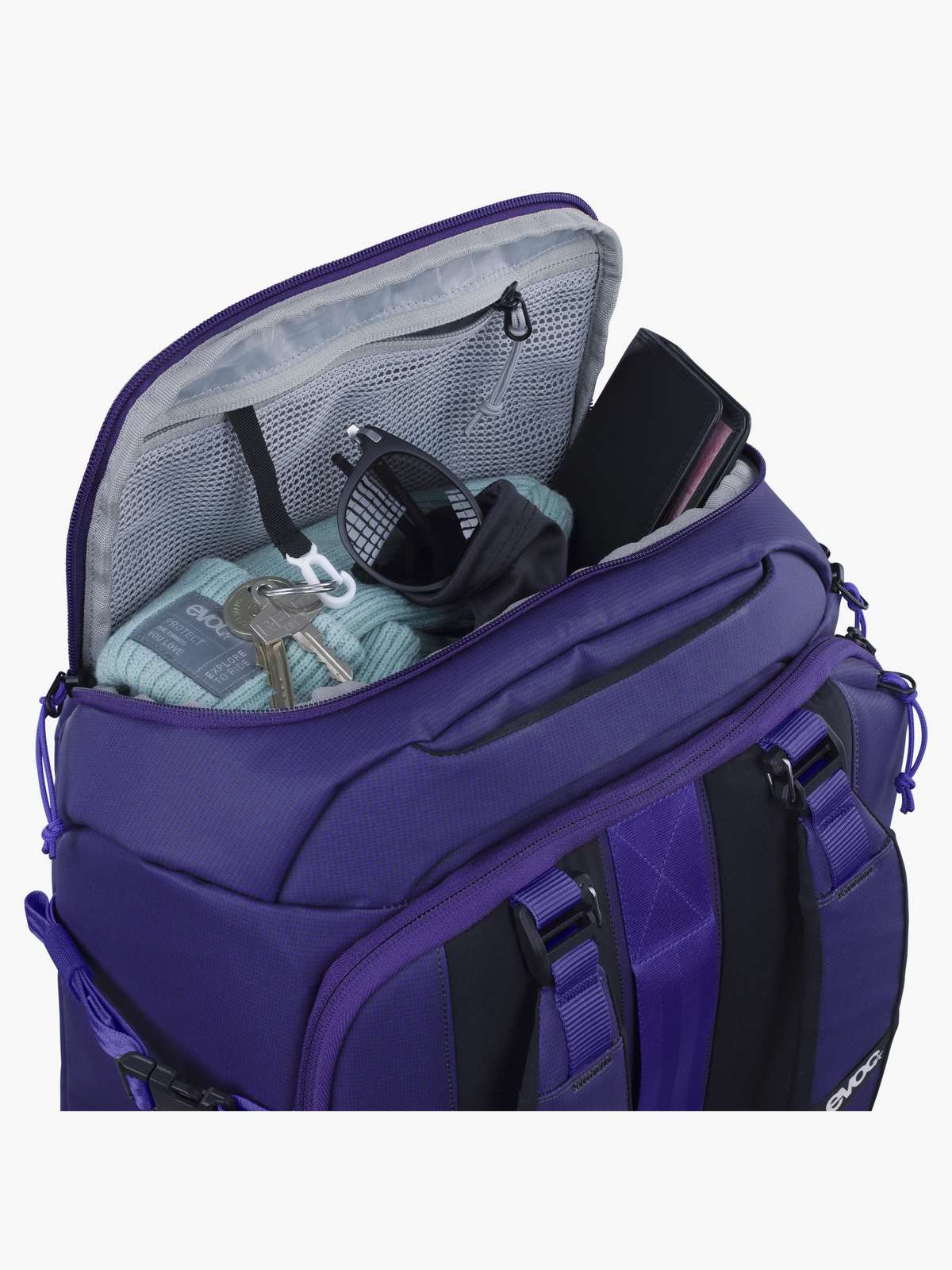 Plecak EVOC Athlete Backpack 30 violet - black