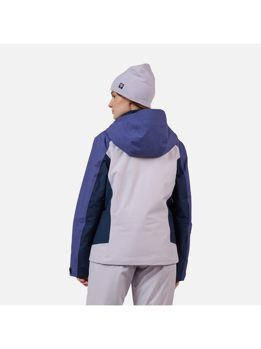 Kurtka narciarska damska ROSSIGNOL W VELIKA INSULATED JKT szara
