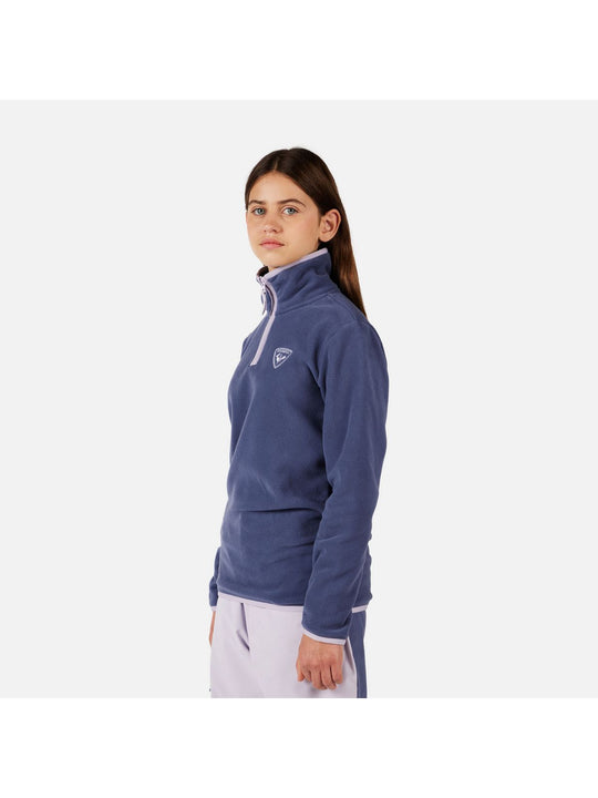 Bluza dziecięca ROSSIGNOL Jr Strawpile Fleece Hz niebieska
