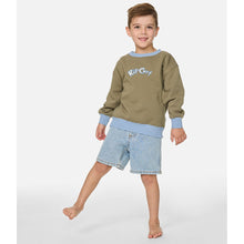 Bluza chłopięca RIP CURL Ride The Wave Crew - Boy zielona
