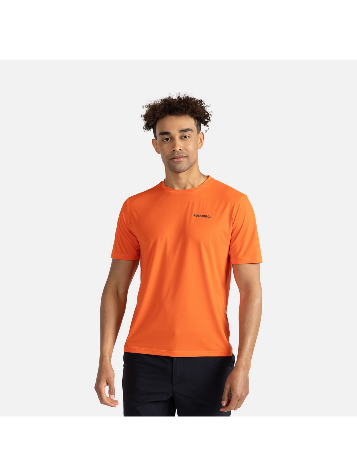 Koszulka męska treningowa męska ROSSIGNOL Sidelhorn Tee złoty