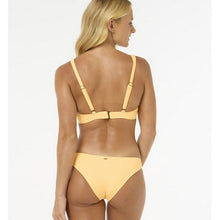 Stanik kąpielowy RIP CURL Premium Surf D-Dd Deep V żółty
