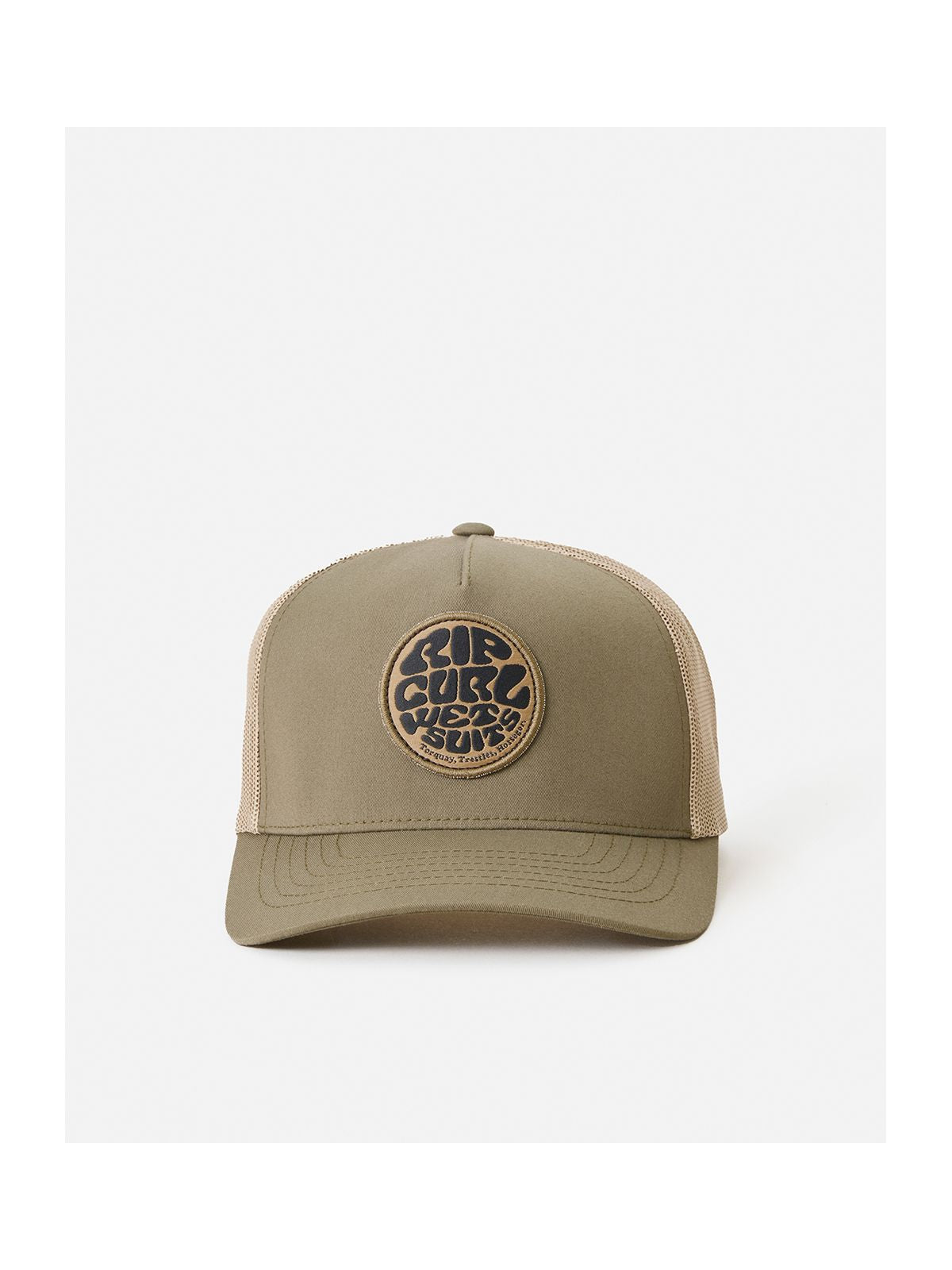 Czapka z daszkiem męska RIP CURL WETSUIT ICON TRUCKER zielona
