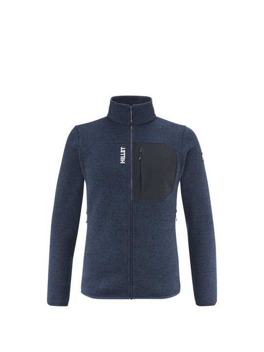 Bluza męska MILLET M Chamonix Knit Jkt M granatowa
