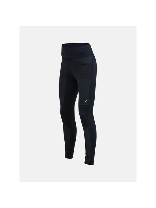 Legginsy PEAK PERFORMANCE W Ascent Track Tights czarny
