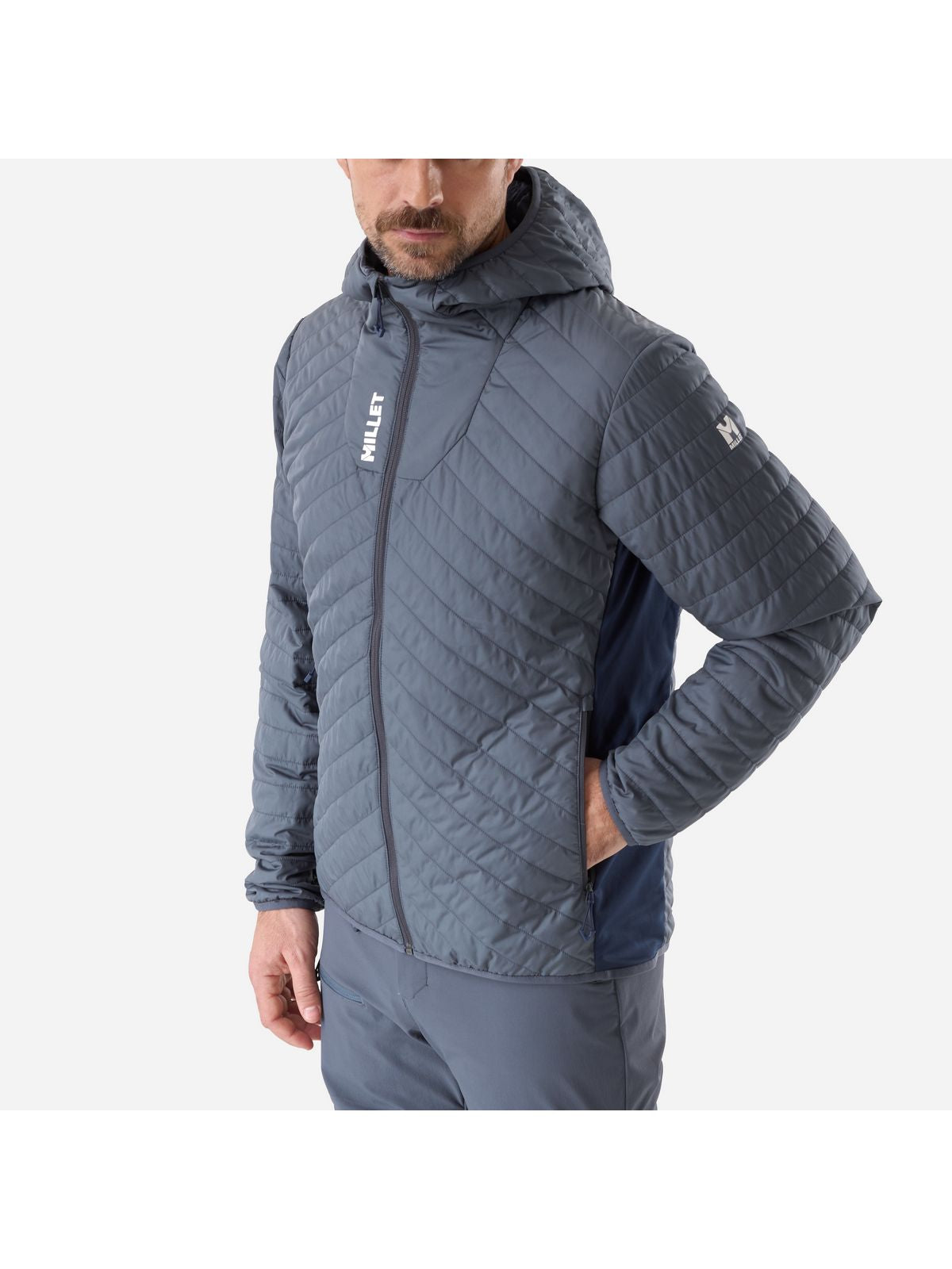 Kurtka męska MILLET M Seneca Warm Ul Hoodie M niebieska