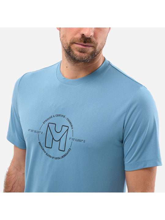 Koszulka MILLET UBIC LIGHT TS SS M niebieski - Adventure Sports
