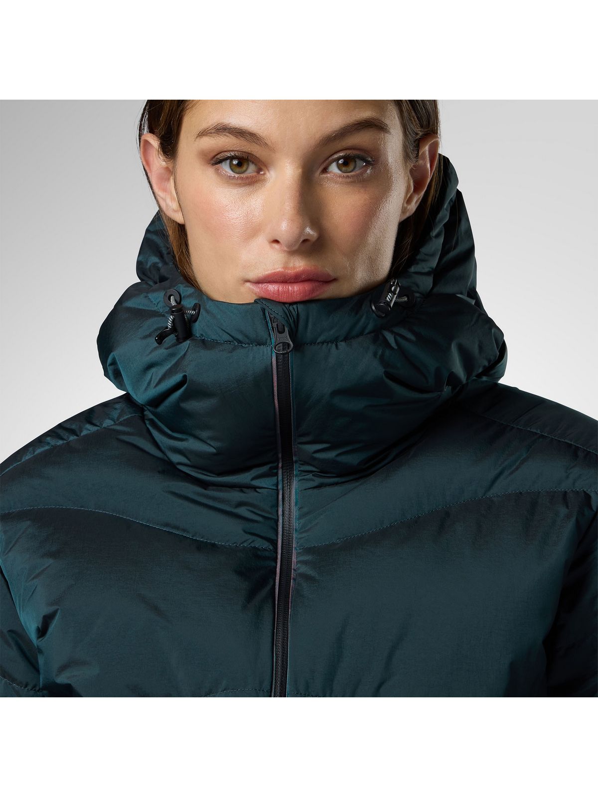 Kurtka narciarska damska ROSSIGNOL W Snowblaze Down Bomber Jacket zielona