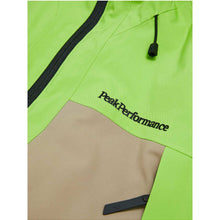 Kurtka na narty męska Peak Performance M Edge Insulated Jacket zielony - narciarska - Adventure Sports
