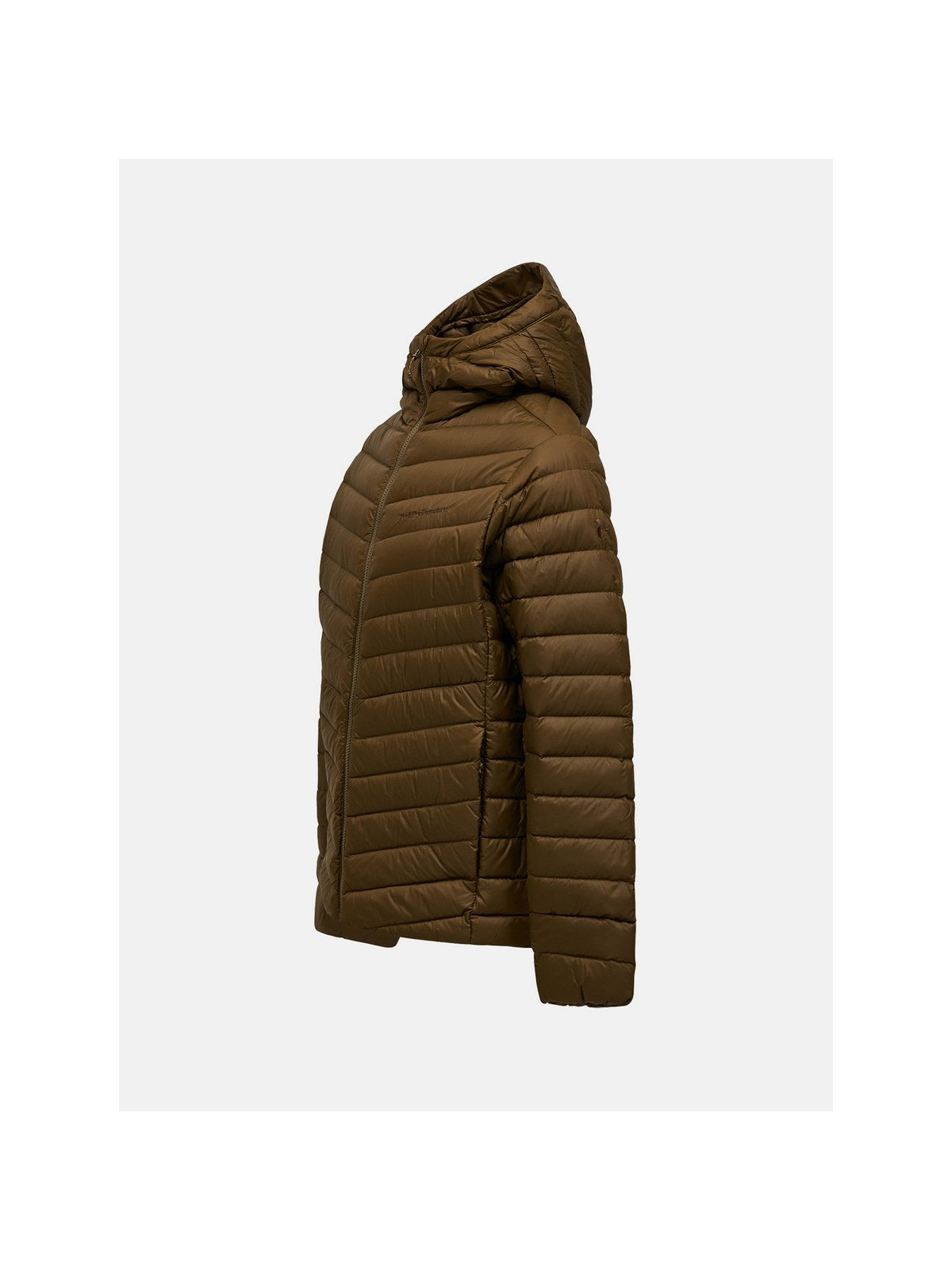 Kurtka narciarska męska PEAK PERFORMANCE Frost Down Hood Jacket brązowa
