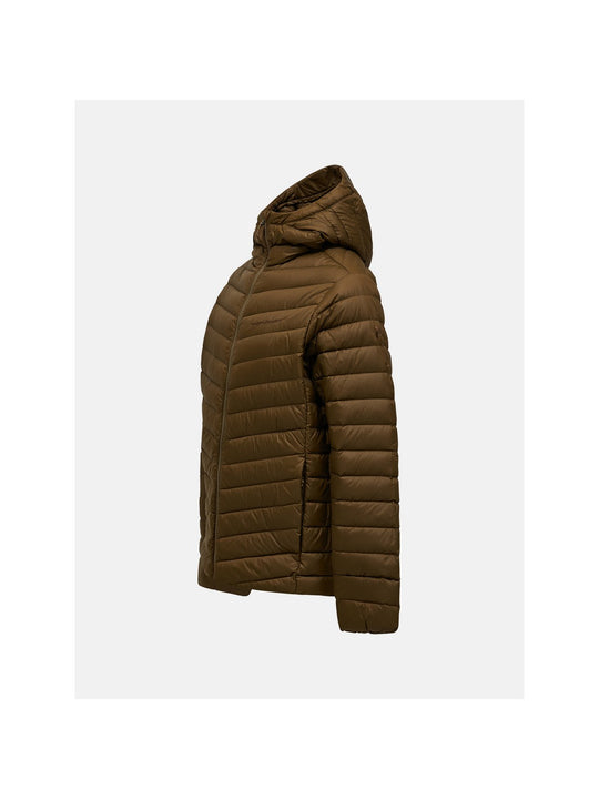 Kurtka narciarska męska PEAK PERFORMANCE Frost Down Hood Jacket brązowa
