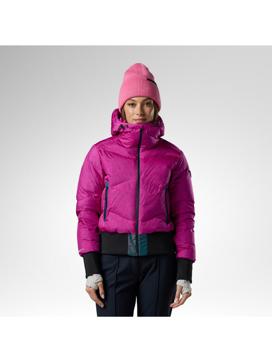 Kurtka narciarska damska ROSSIGNOL W Snowblaze Down Bomber Jacket różowa
