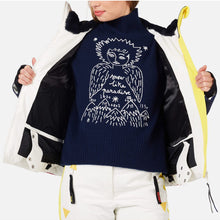 Kurtka narciarska damska ROSSIGNOL W JCC VALDIZ DOWN JKT biały
