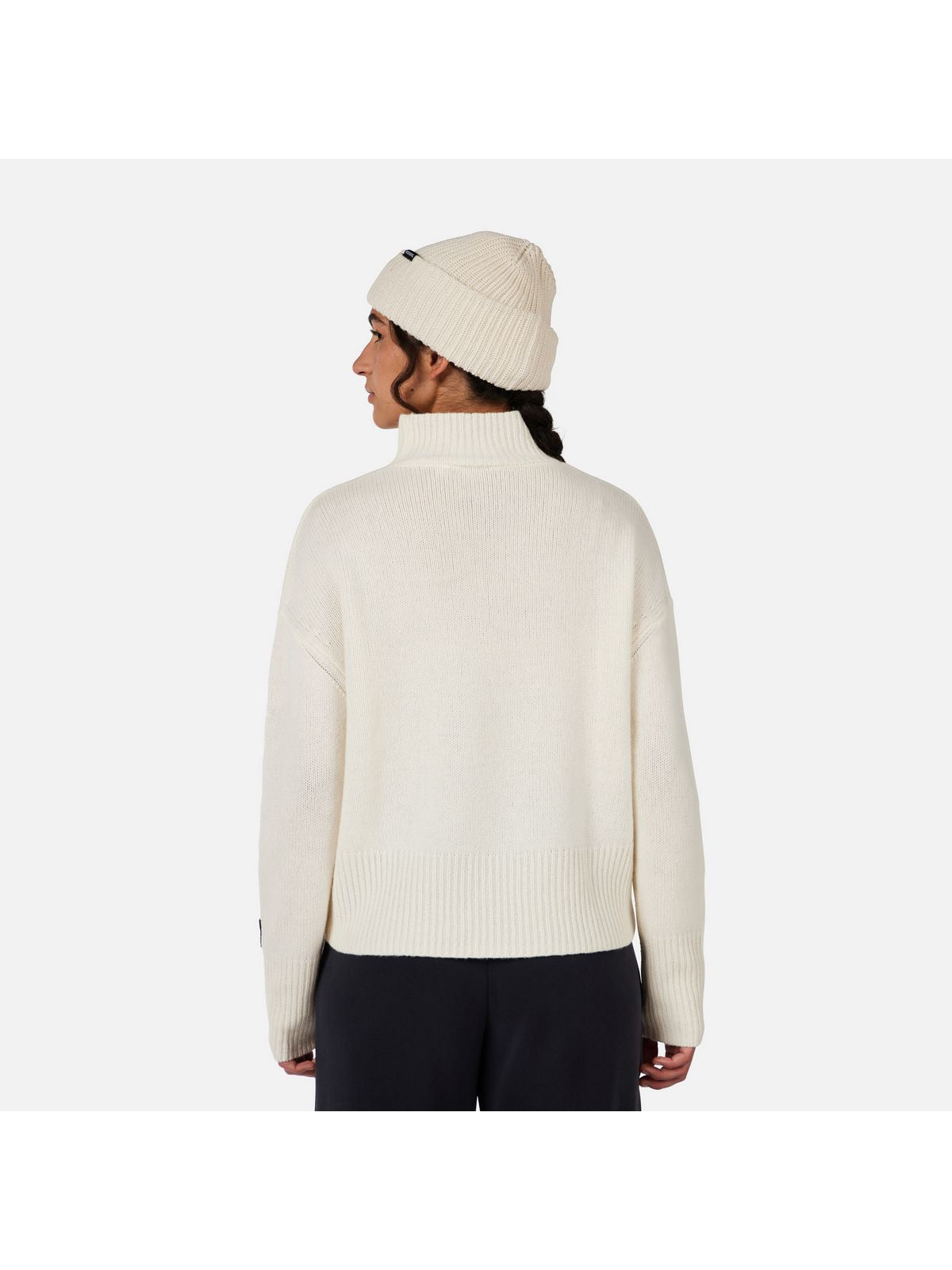 Sweter damski ROSSIGNOL W SIGNATURE SWEATER biały