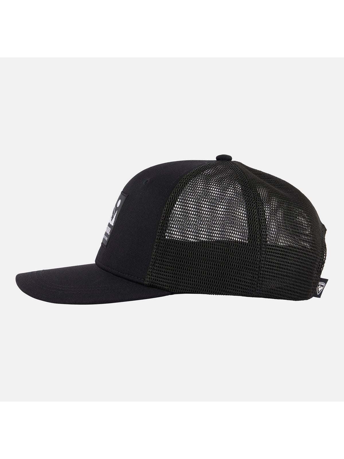 Czapka z daszkiem ROSSIGNOL Mid Crown Trucker Cap czarna