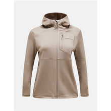 Bluza PEAK PERFORMANCE W Trail Polartec Zip Hood beżowy - Adventure Sports

