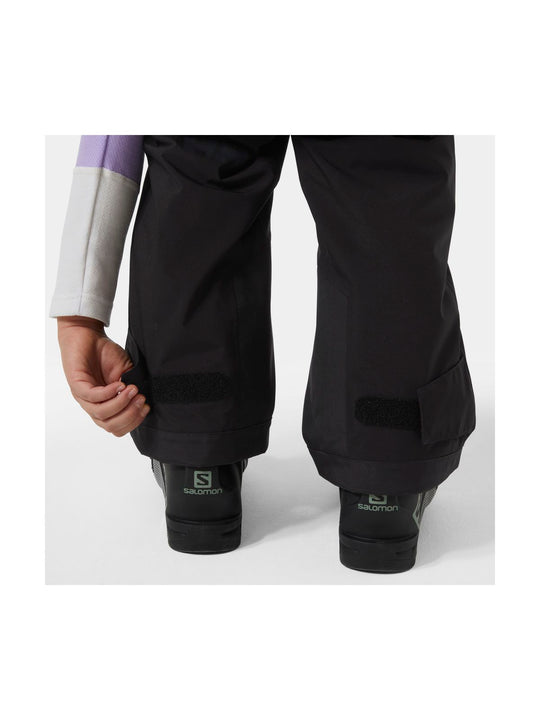 Spodnie narciarskie dziewczęce HELLY HANSEN JR GIRL STELLAR BIB PANT czarne
