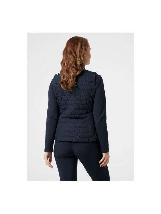 Kamizelka damska HELLY HANSEN W Crew Insulator Vest 2.0 kolor granatowy
