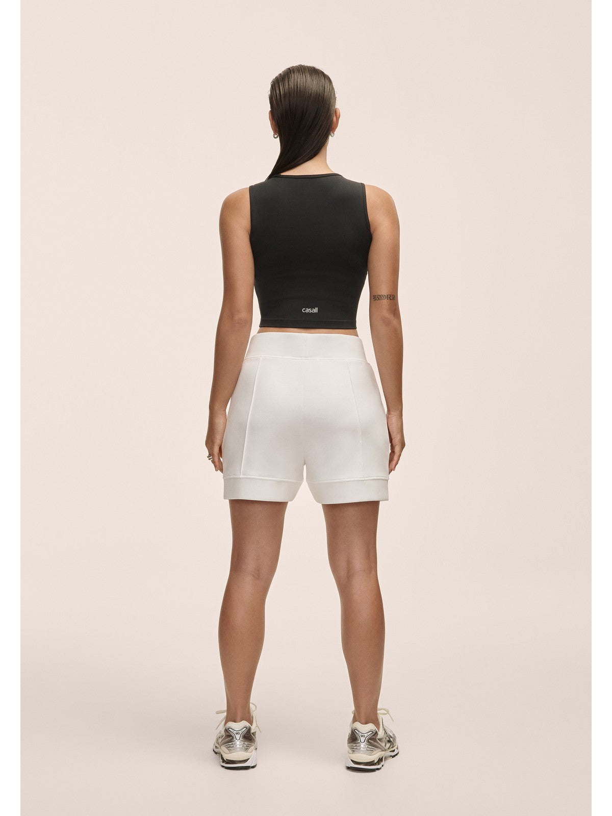 Szorty damskie Casall Aria Shorts białe - Adventure Sports