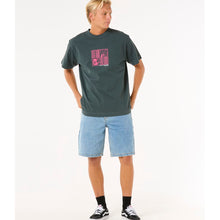 Koszulka RIP CURL Raw Energy Zine Tee zielony
