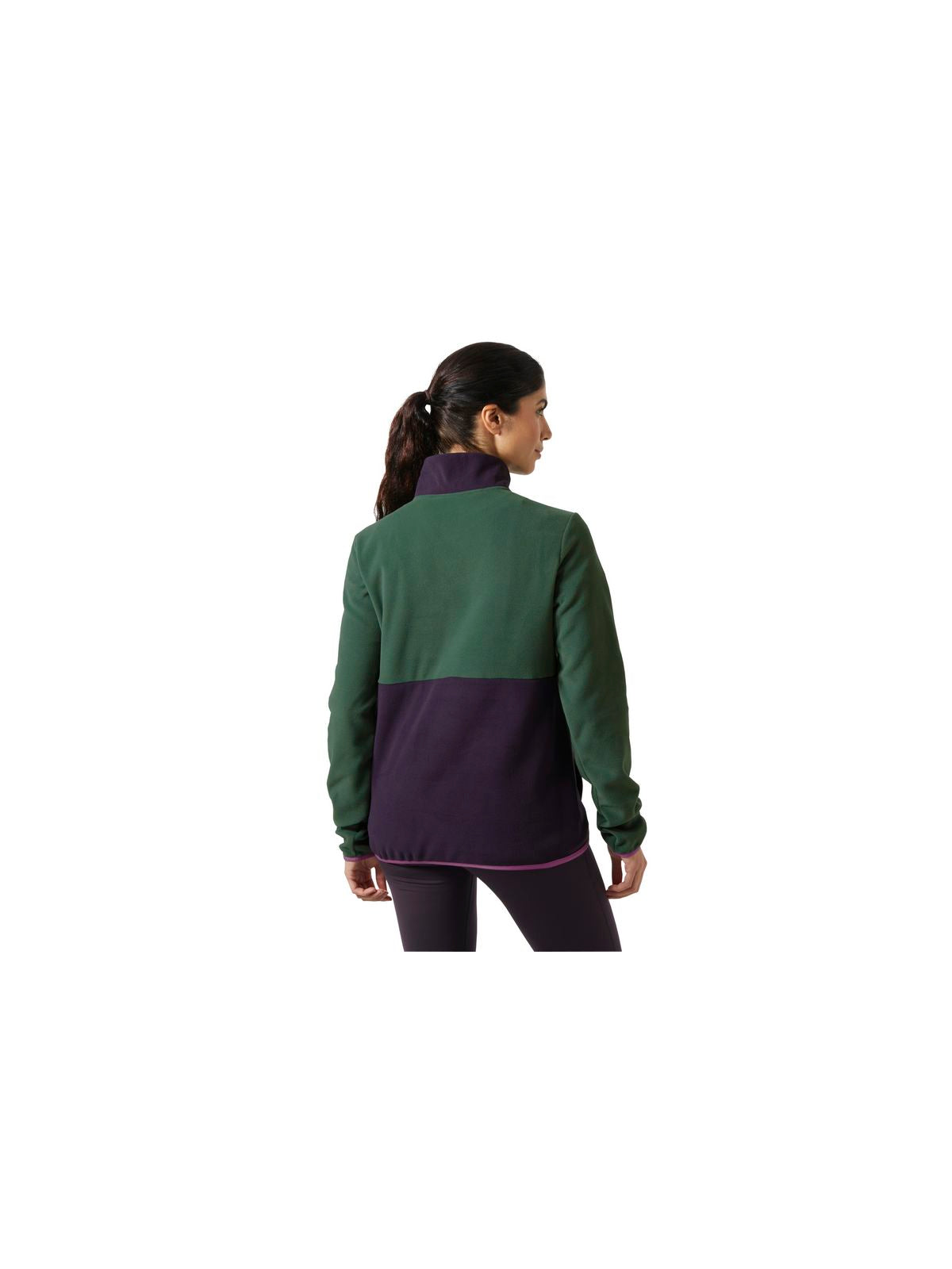 Bluza damska HELLY HANSEN W Daybreaker Snap Pullover kolor czarny