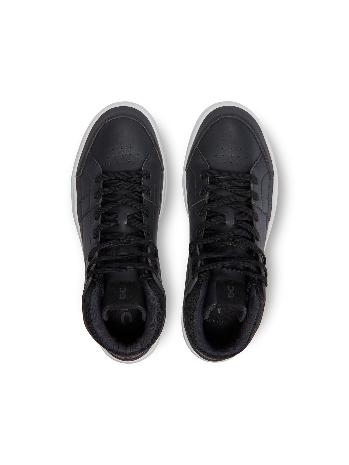 Buty męskie ON RUNNING The Roger Clubhouse Mid czarno/białe