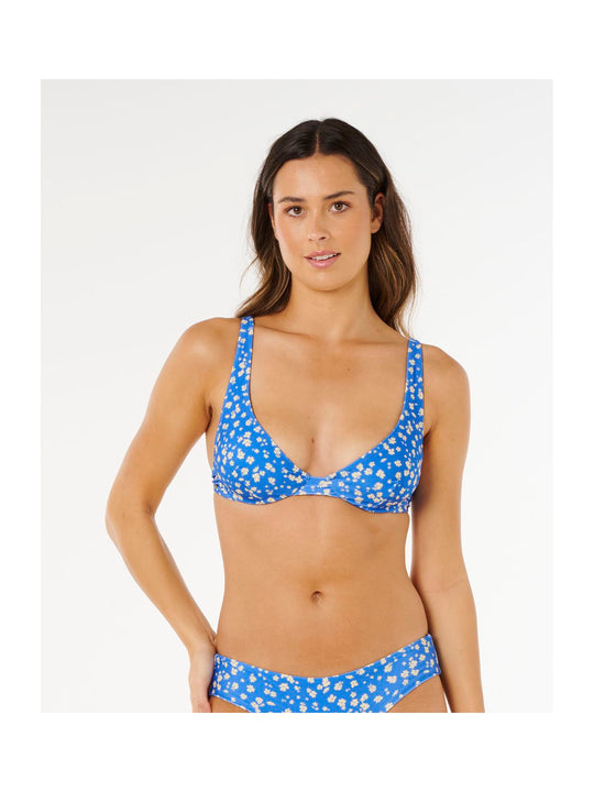 Góra bikini RIP CURL Surf Side Bra Top niebieska
