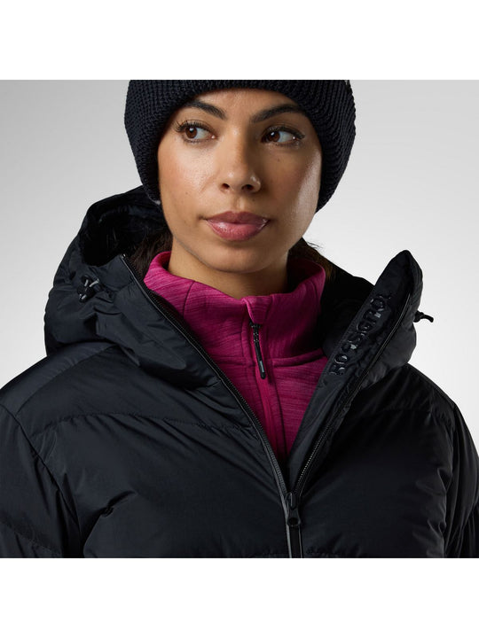 Kurtka narciarska damska ROSSIGNOL W Snowblaze Down Bomber Jacket czarna
