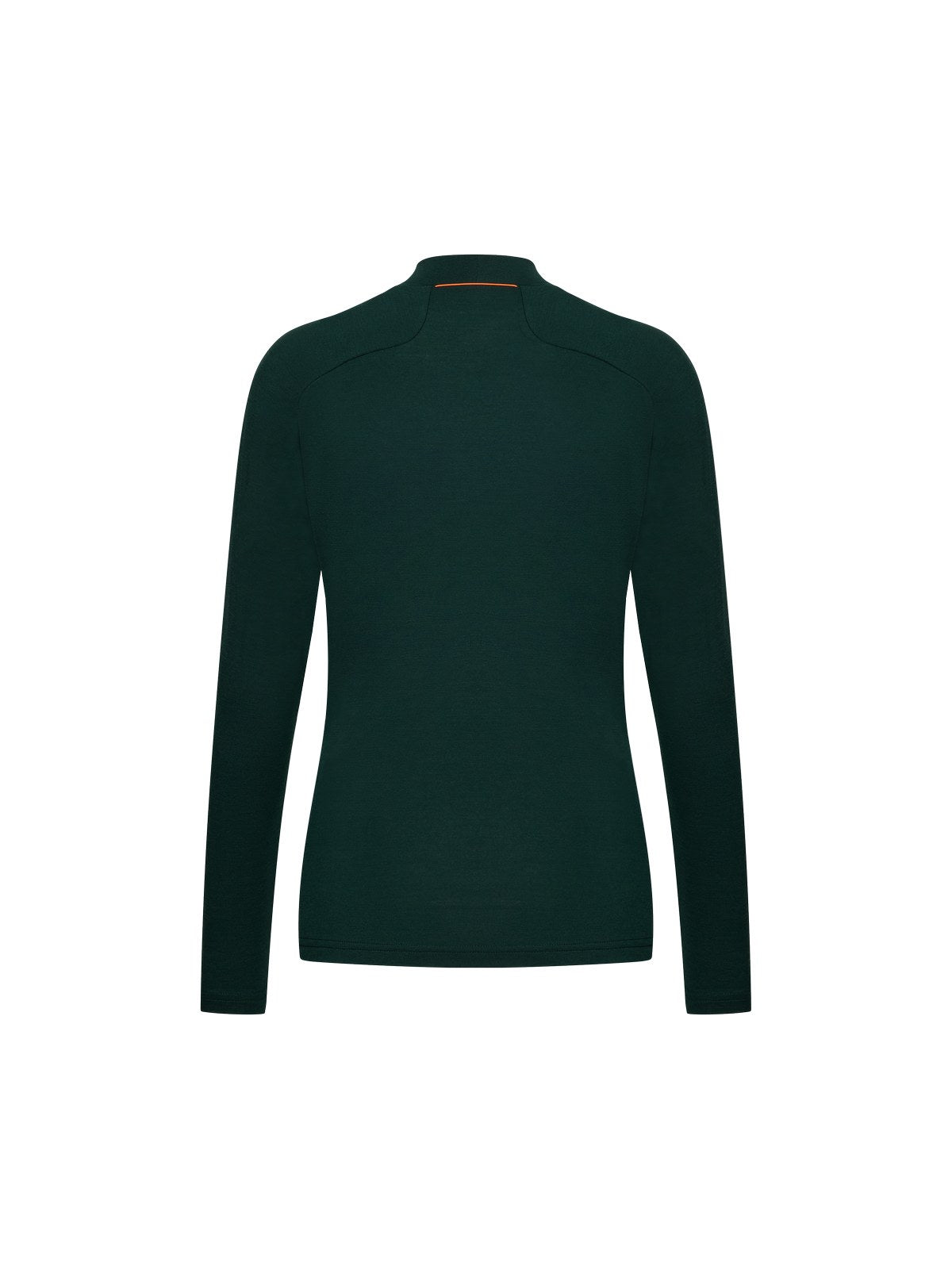 Koszulka damska POC W's Layer Merino Mock Neck Jersey zielony