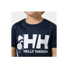 Koszulka dziecięca HELLY HANSEN K Hh Tech Graphic T-Shirt granatowa
