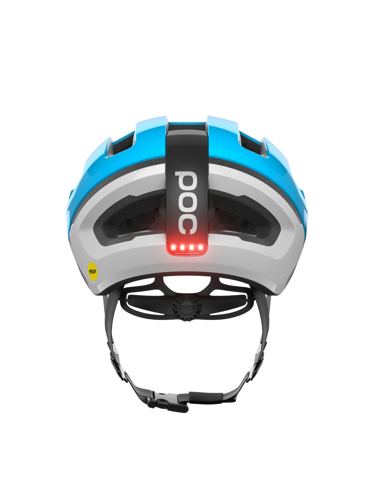 Kask rowerowy POC Omne Beacon MIPS niebiesko biały