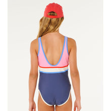 Kostium Kąpielowy dziecięcy RIP CURL Surf Revival 1 Piece - Girl granatowy
