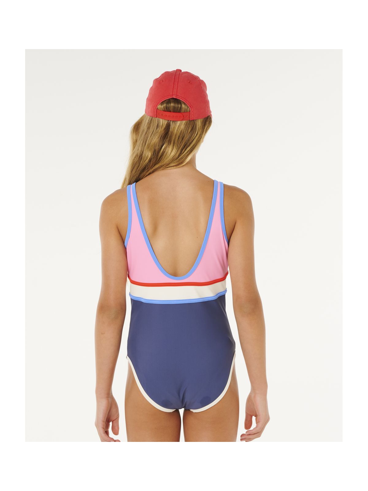 Kostium Kąpielowy dziecięcy RIP CURL Surf Revival 1 Piece - Girl granatowy