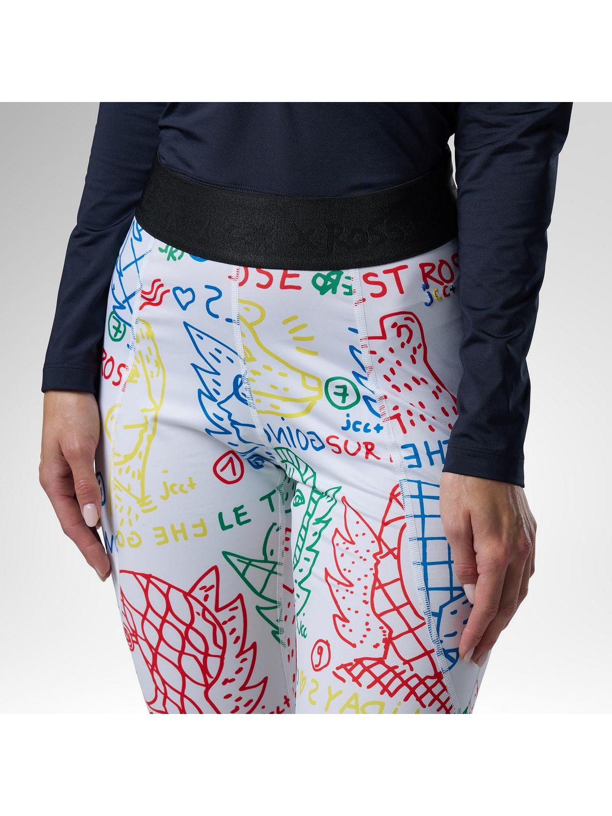 Legginsy damskie ROSSIGNOL W Jcc Tight multikolor