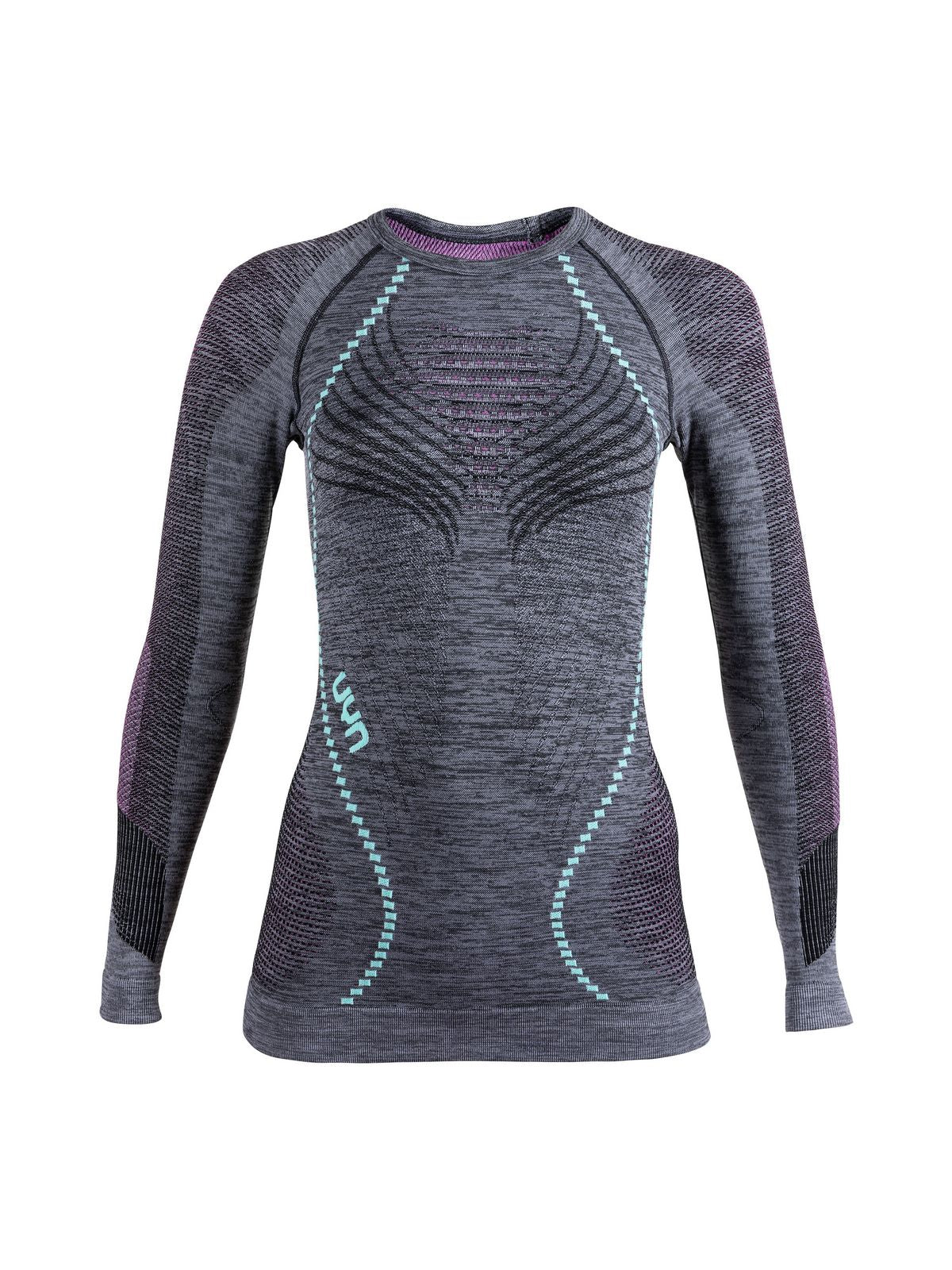 Koszulka UYN W Ambityon Uw Shirt Lg Sl. Melange czarny