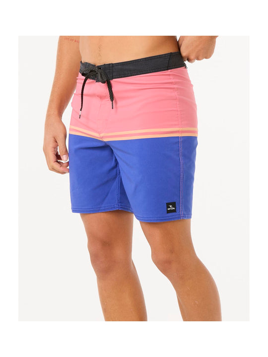 Szorty kąpielowe męskie RIP CURL Mirage Combine różowo niebieskie
