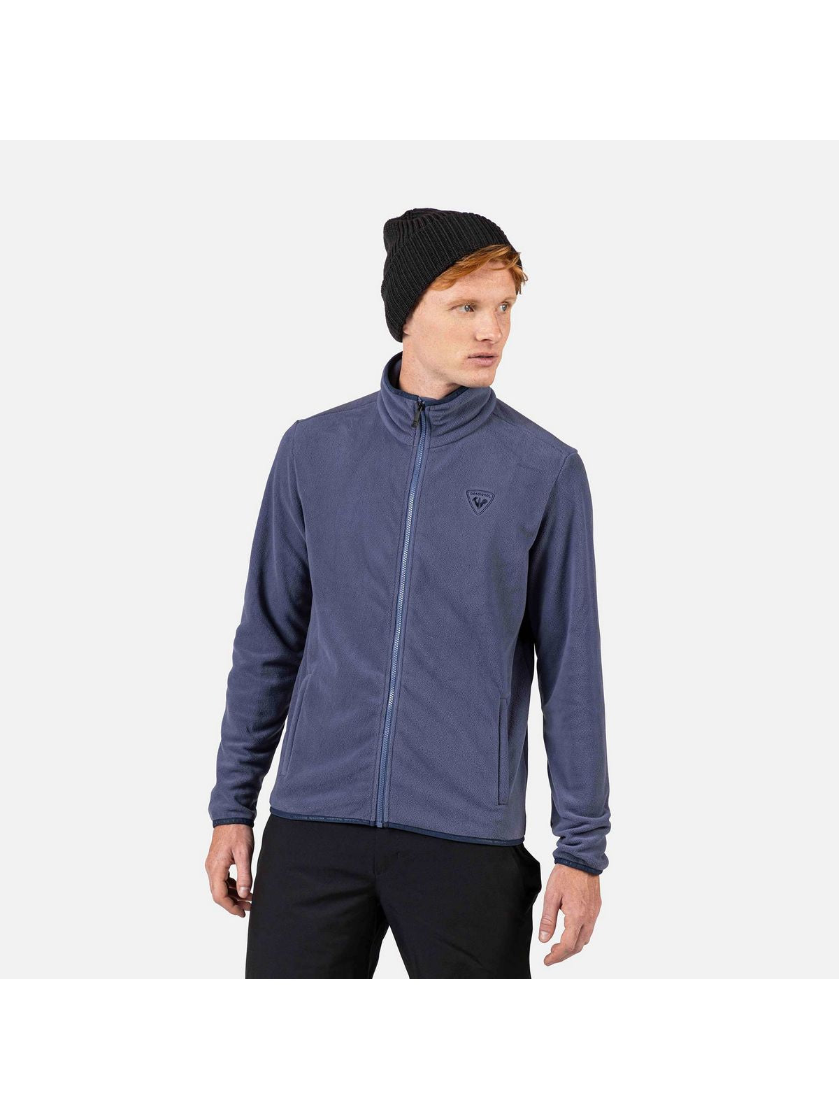 Bluza męska ROSSIGNOL Strawpile Fleece Fz niebieska