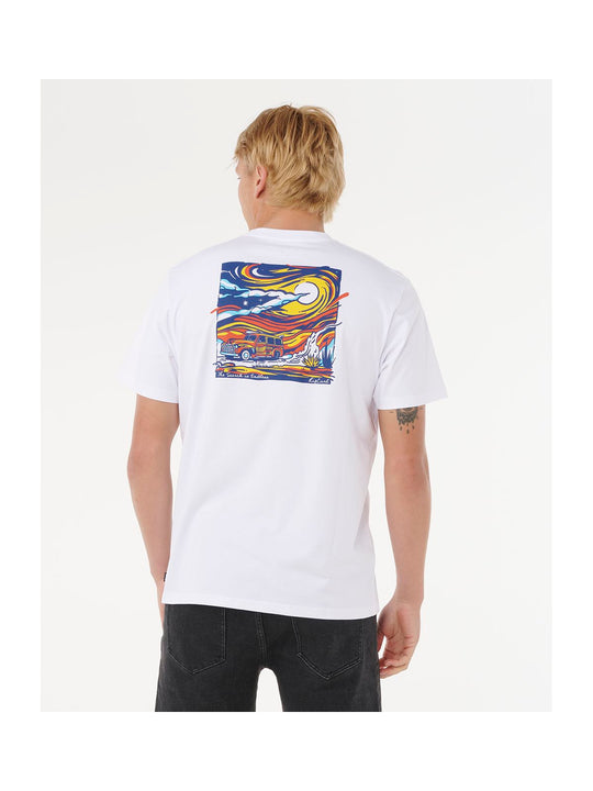 Koszulka RIP CURL SURF TRIP TEE biała
