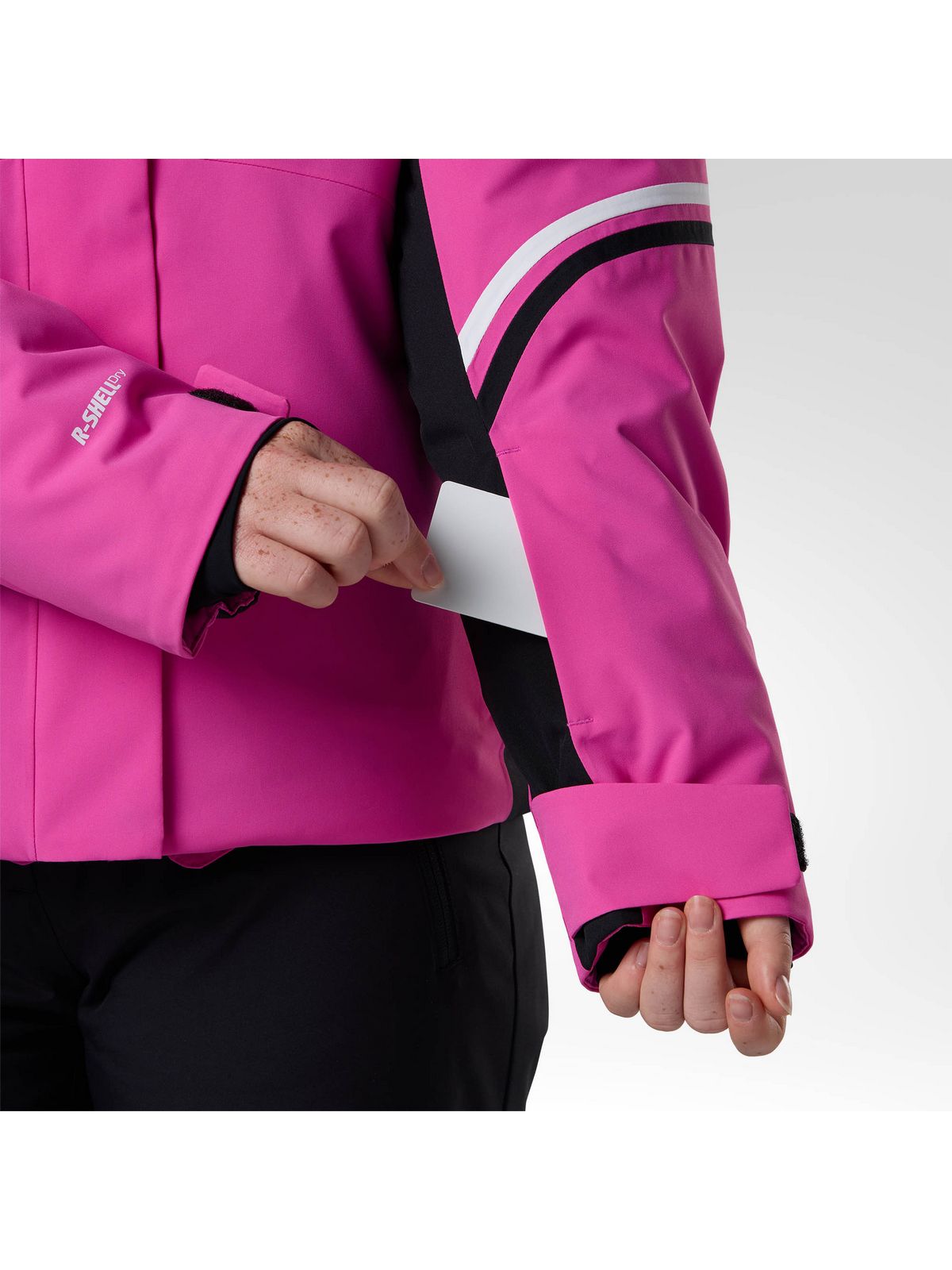 Kurtka narciarska damska ROSSIGNOL W Strawpile Insulated Ski Jkt różowa