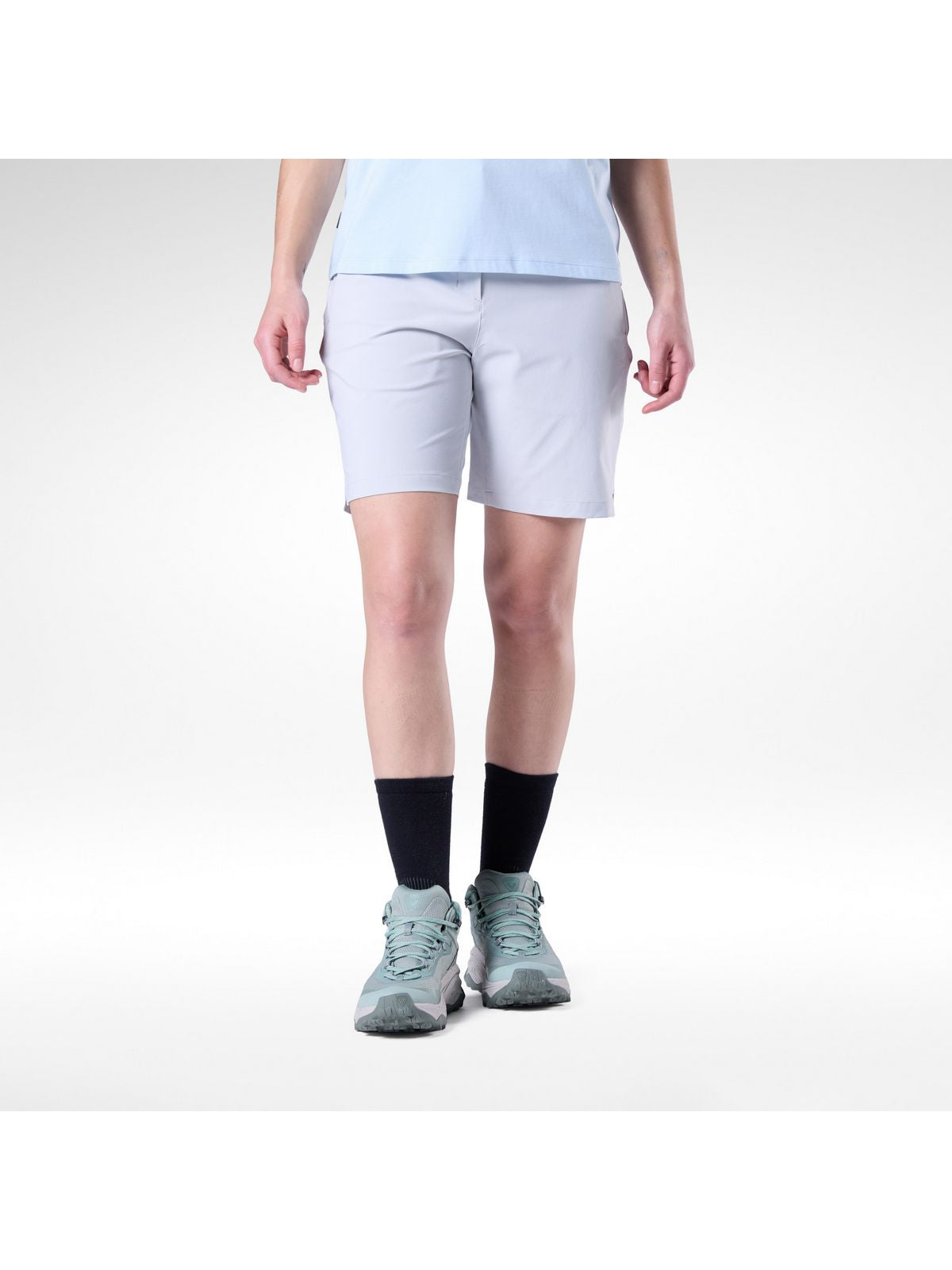 Szorty damskie ROSSIGNOL W Stretch Chino Short 7' szare