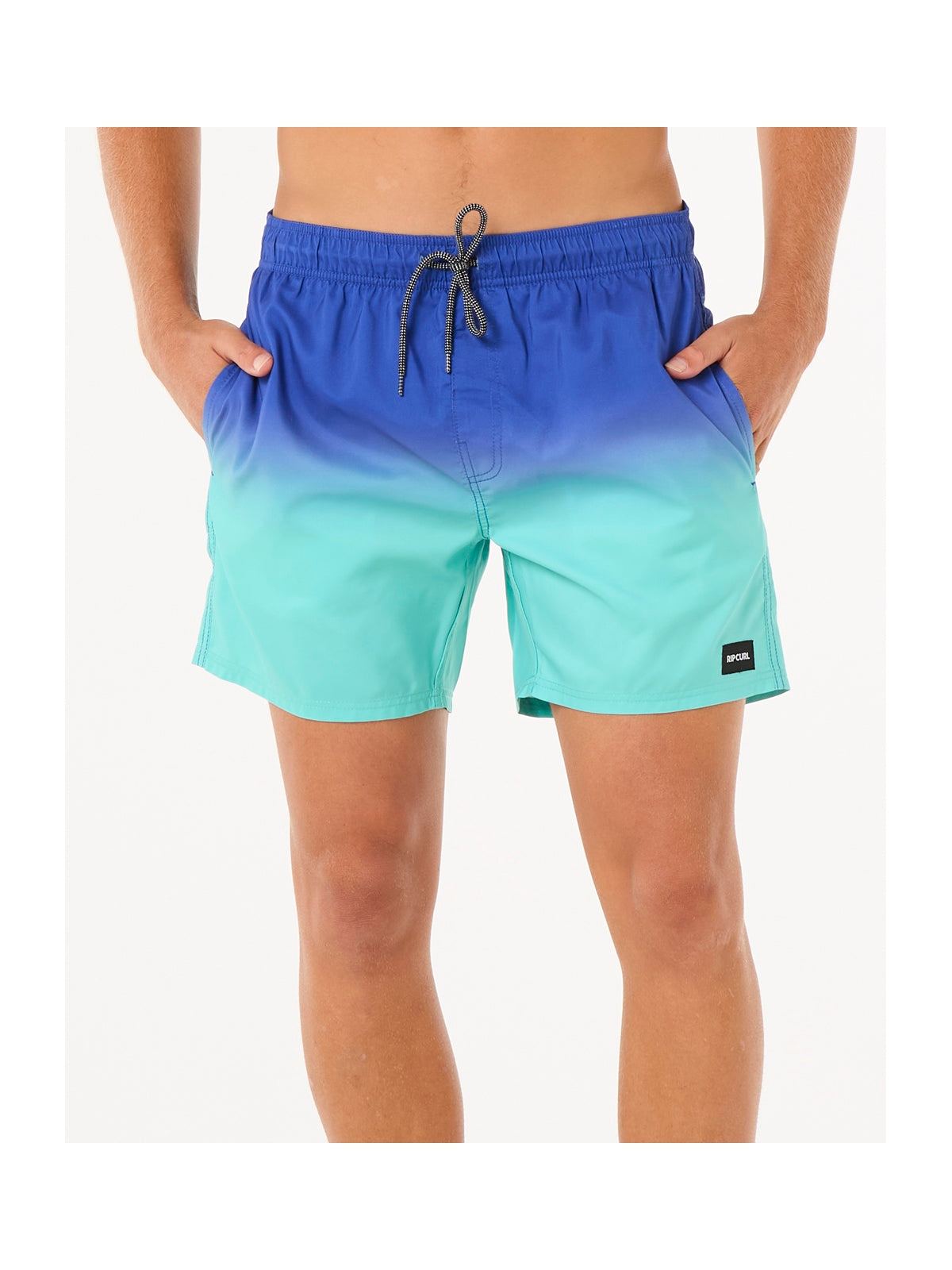 Szorty kąpielowe męskie RIP CURL Laze Fade Volley turkusowe