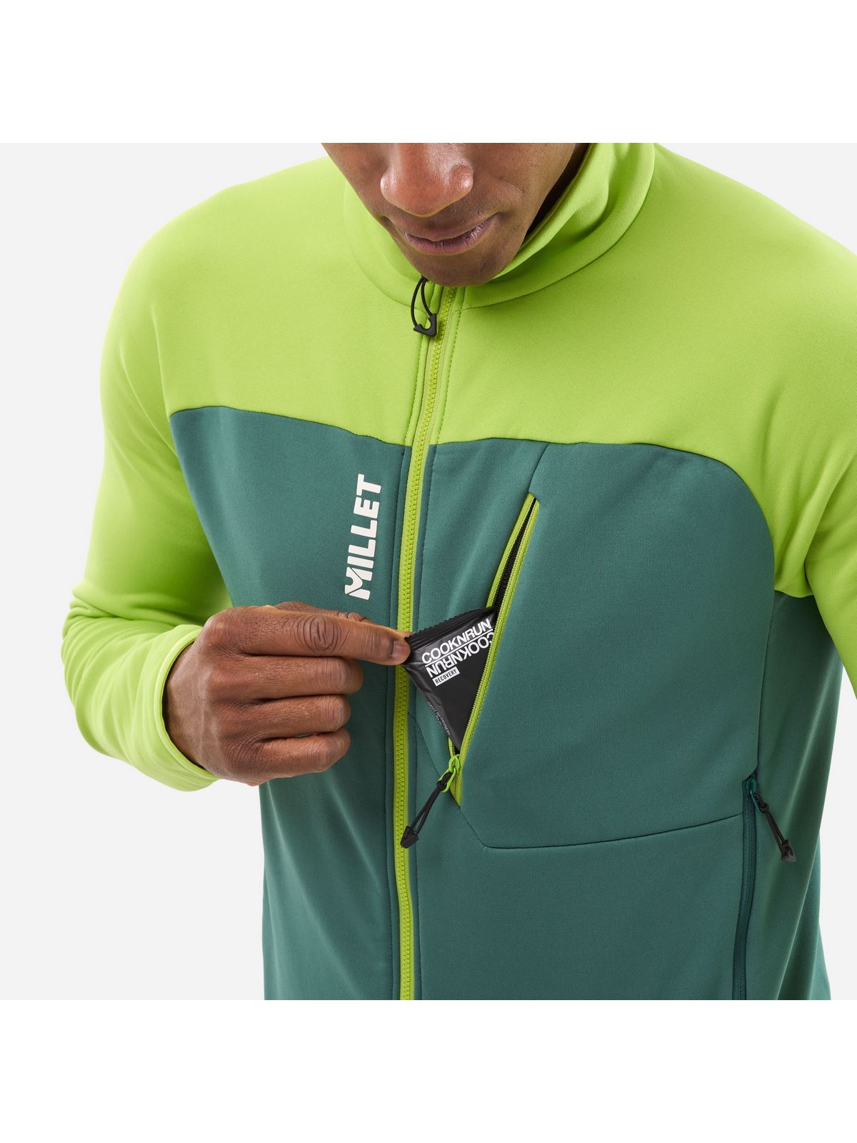 Bluza MILLET M SENECA FLEECE JKT zielona