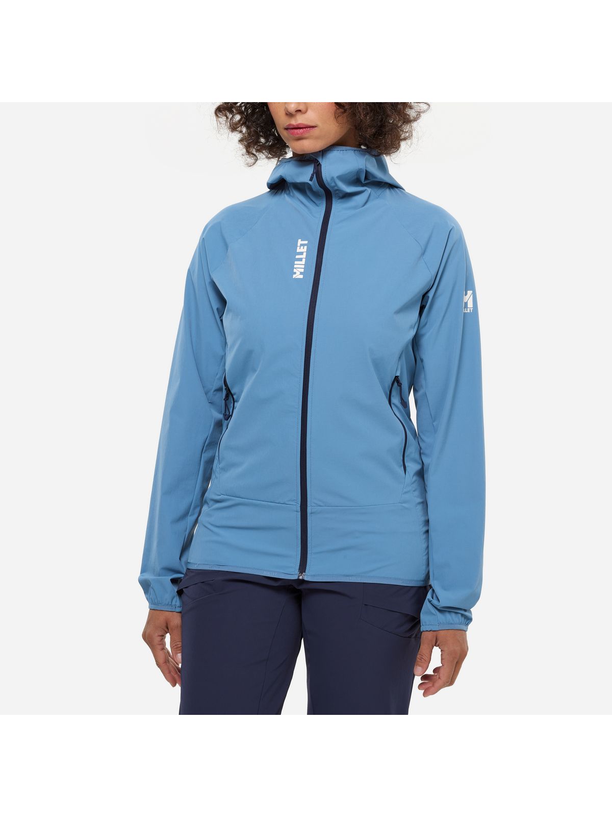 Kurtka damska MILLET Kamet Xcs Light Hoodie W niebieska