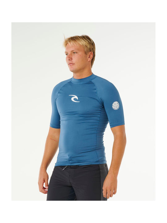 Lycra męska RIP CURL Waves Upf Perf S/S niebieska
