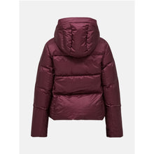 Kurtka narciarska damska PEAK PERFORMANCE Glissade Down Ski Jacket bordowa
