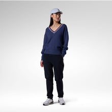 Sweter damski ROSSIGNOL W Knitted V Neck granatowy
