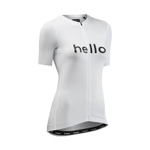 Koszulka rowerowa NORTHWAVE Blade Hello Goodbye Woman Jersey S/s biała
